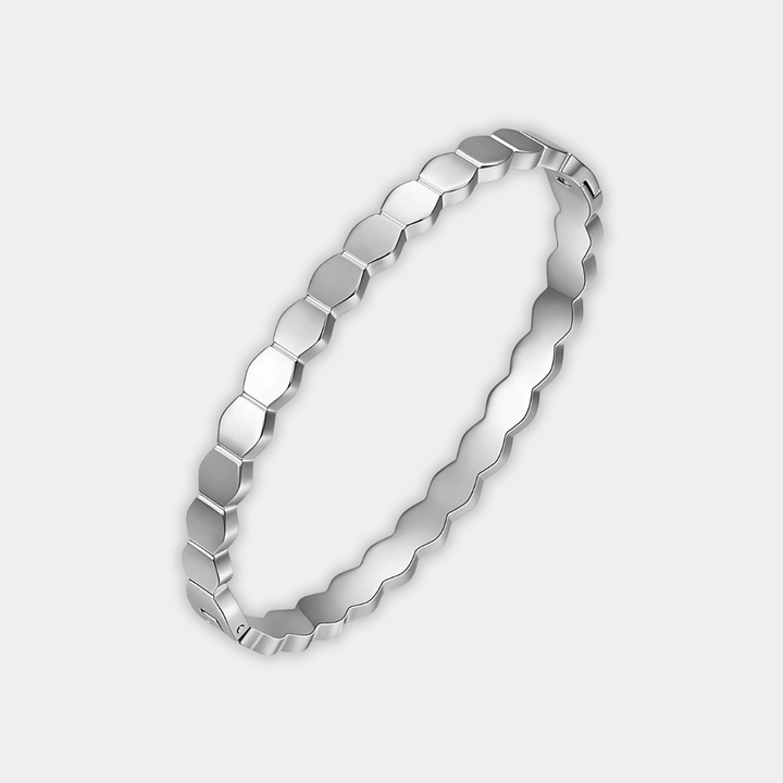 Silver Bangle Bracelet Róisín