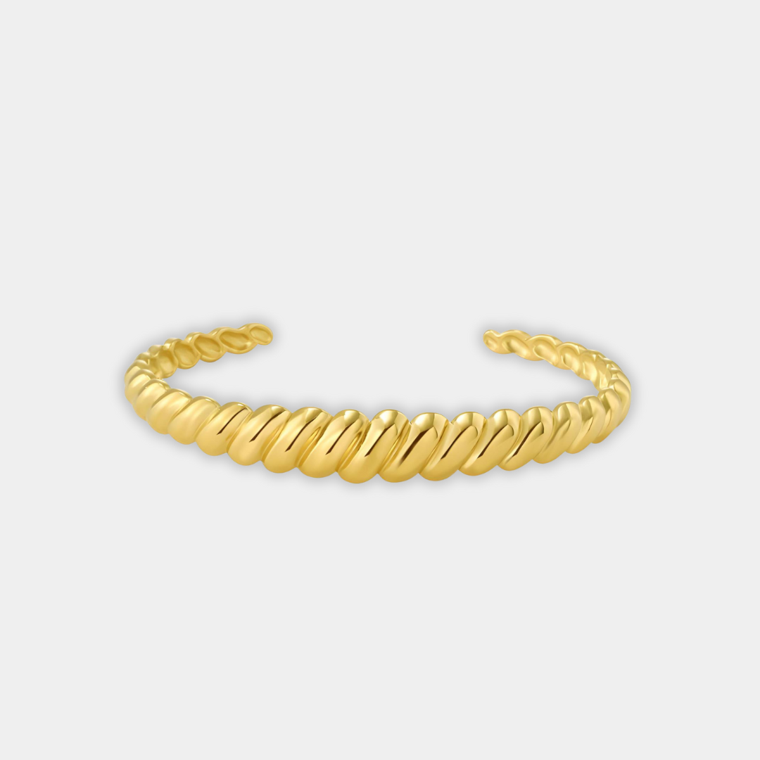 Gold Cuff Bracelet Aoife