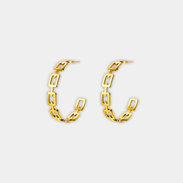 Gold Hoop Earrings Ciara