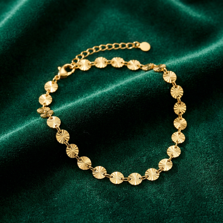 Gold Chain Bracelet Clíona