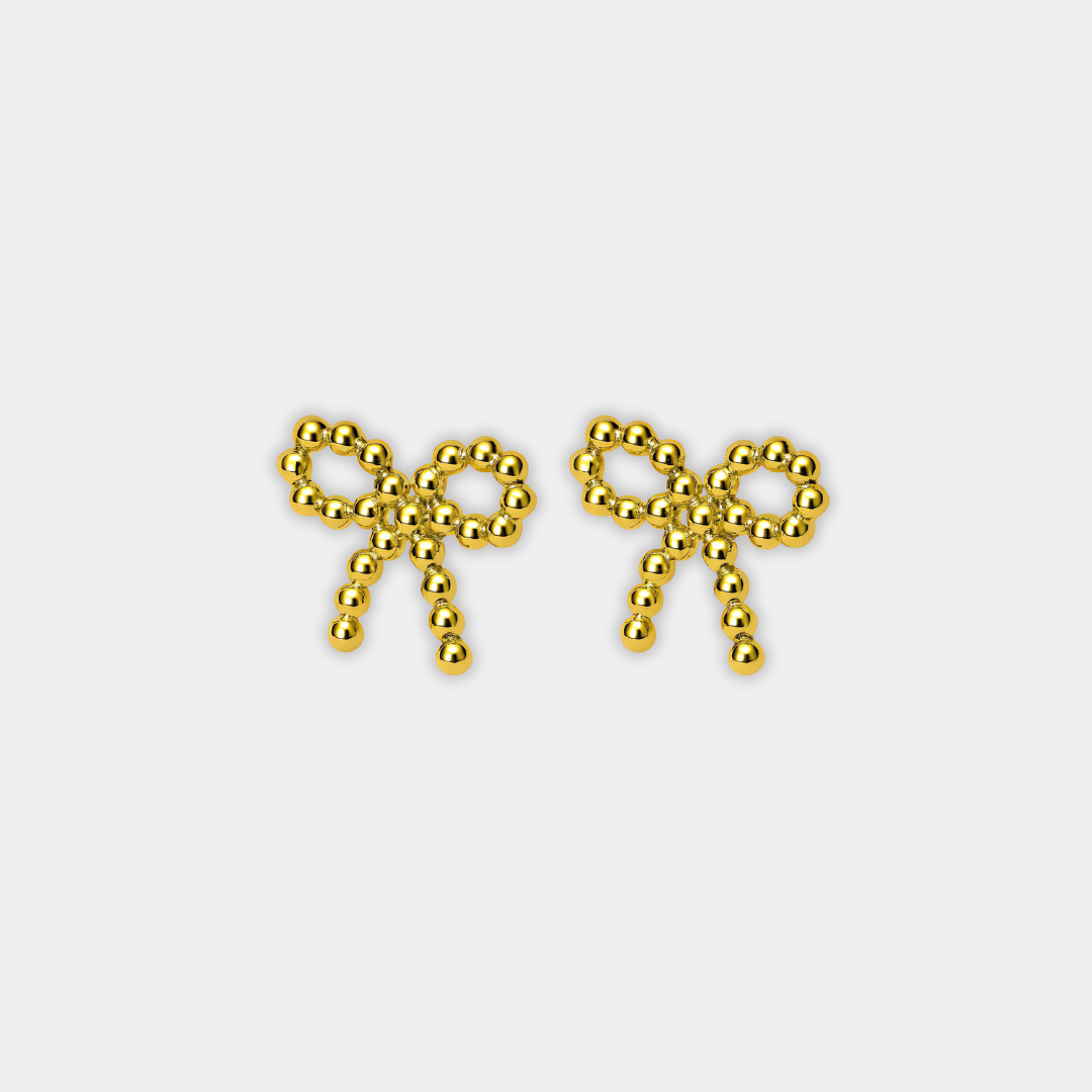 Gold Stud Earrings Fionnuala