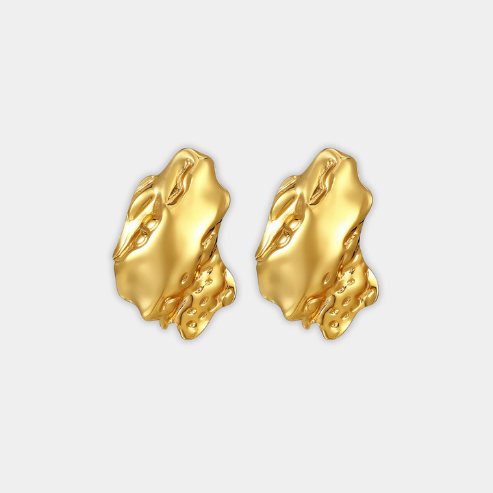 Gold Stud Earrings Maeve