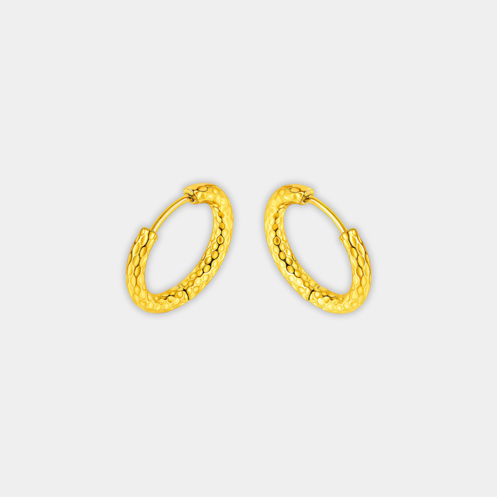Gold Hoop Earrings Étaín
