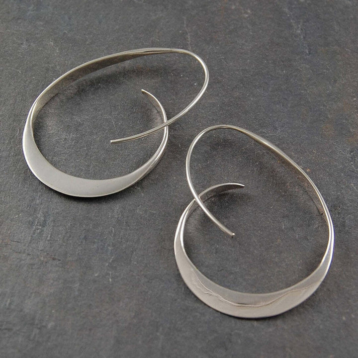 Silver Drop Earrings Kinsale