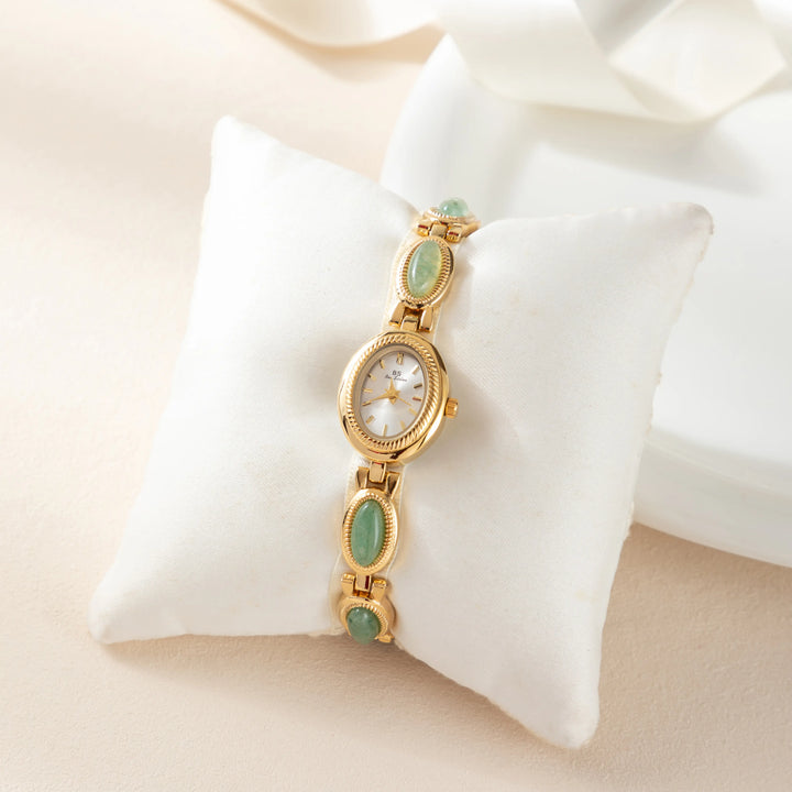 Silver Watch Dervla with Turquoise Stones