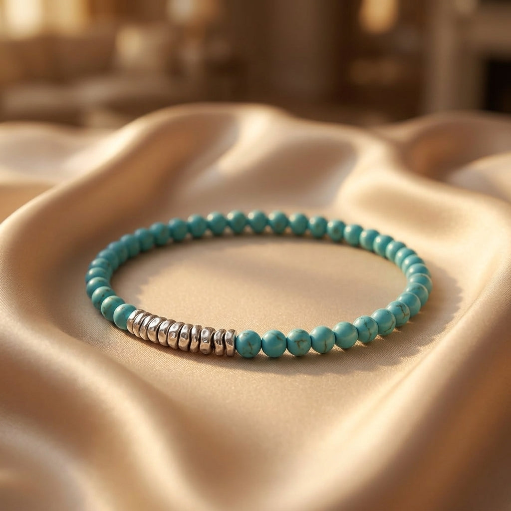 Turquoise Beaded Bracelet Sinéad