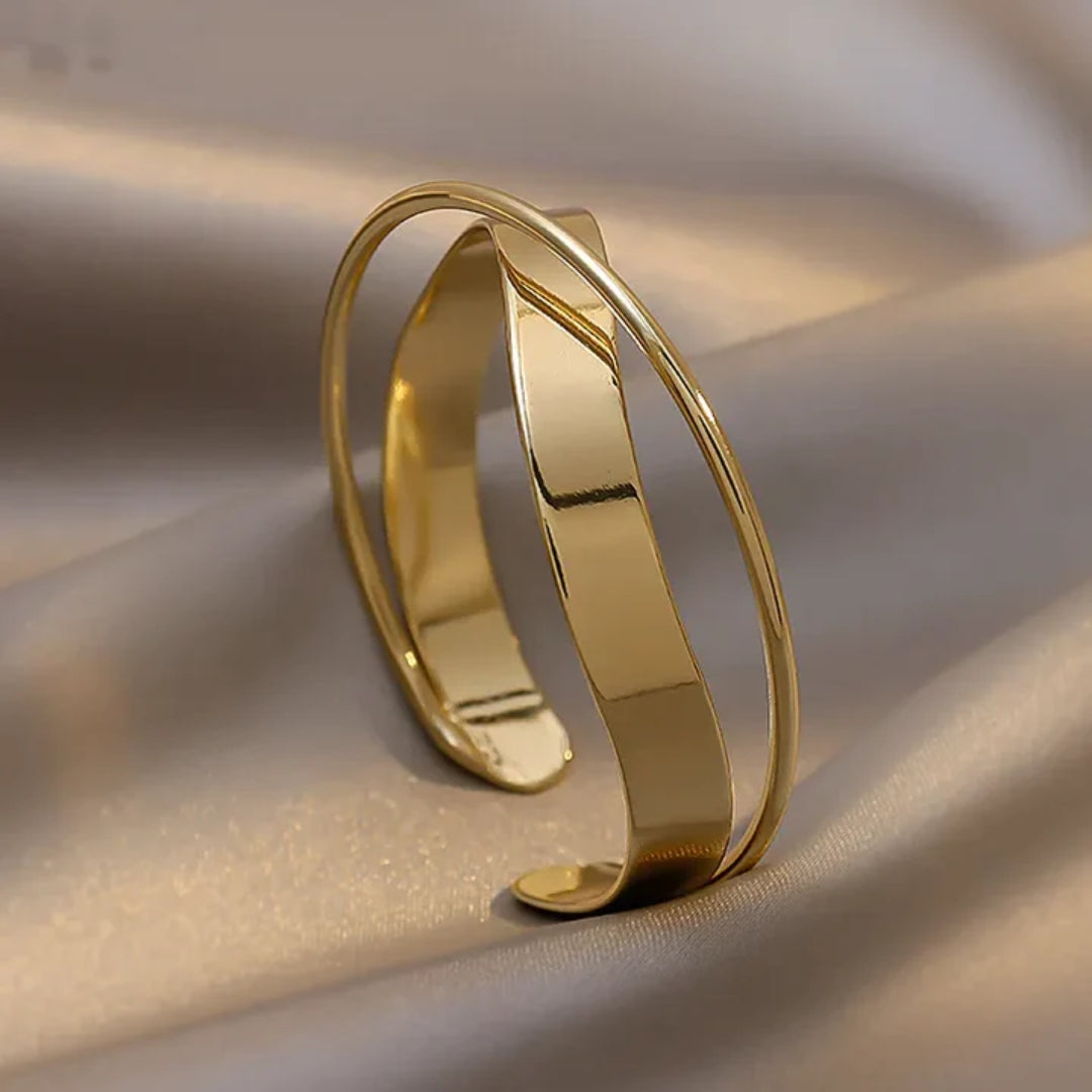 Gold Cuff Bracelet Riona