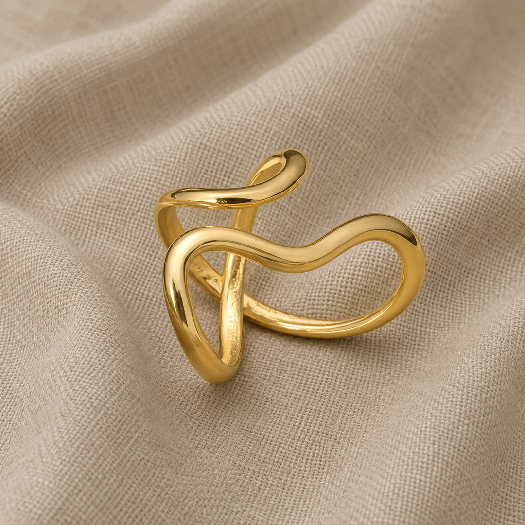 Gold Open Ring Nuala
