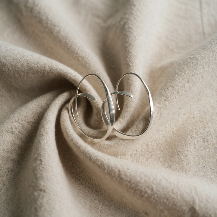 Silver Drop Earrings Kinsale