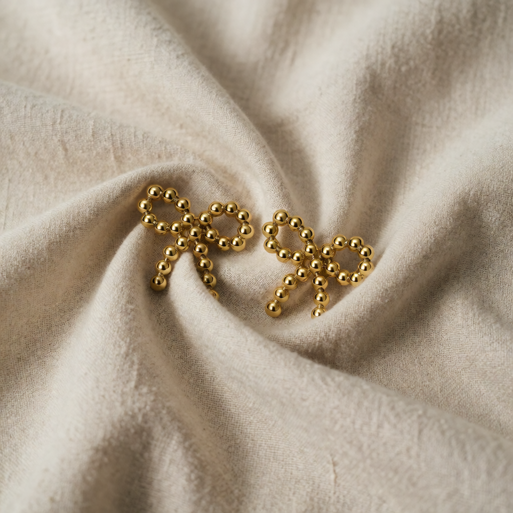 Gold Stud Earrings Fionnuala