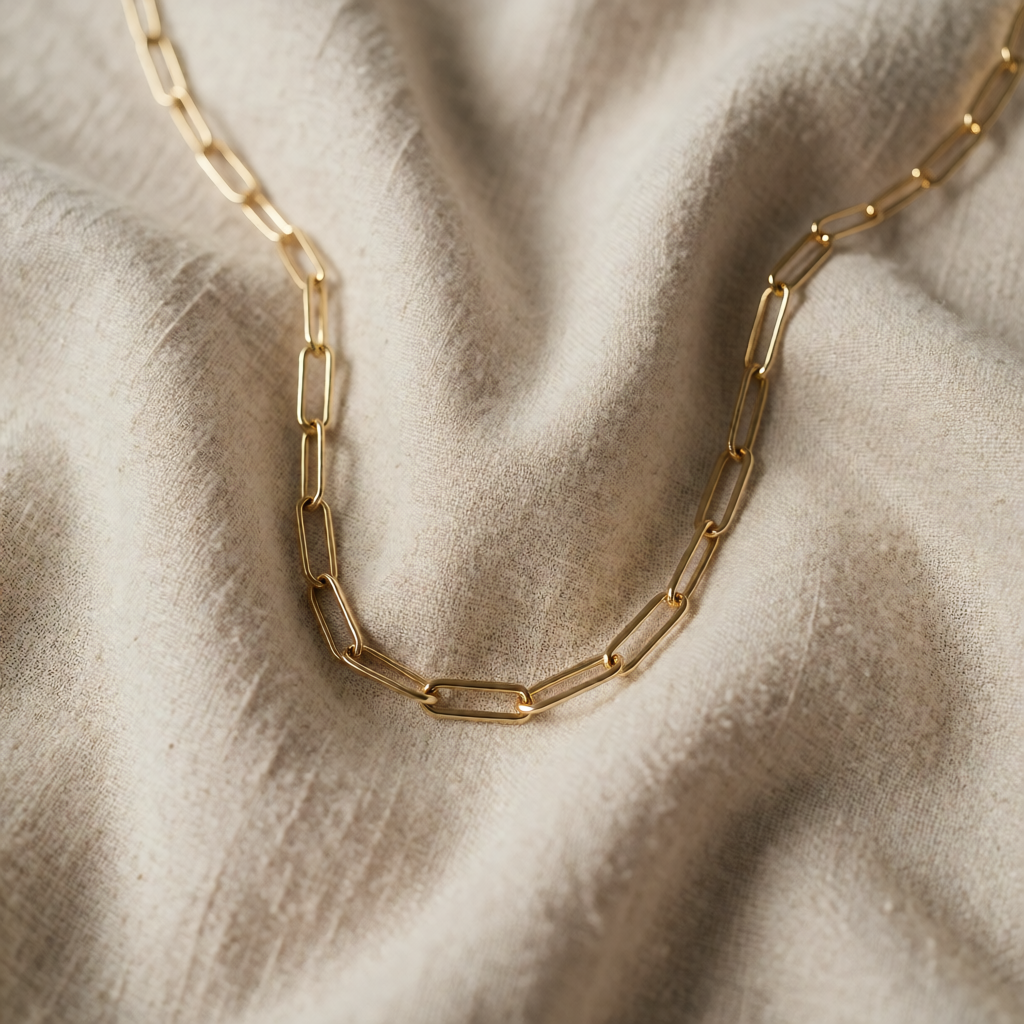 Gold Chain Necklace Bríd