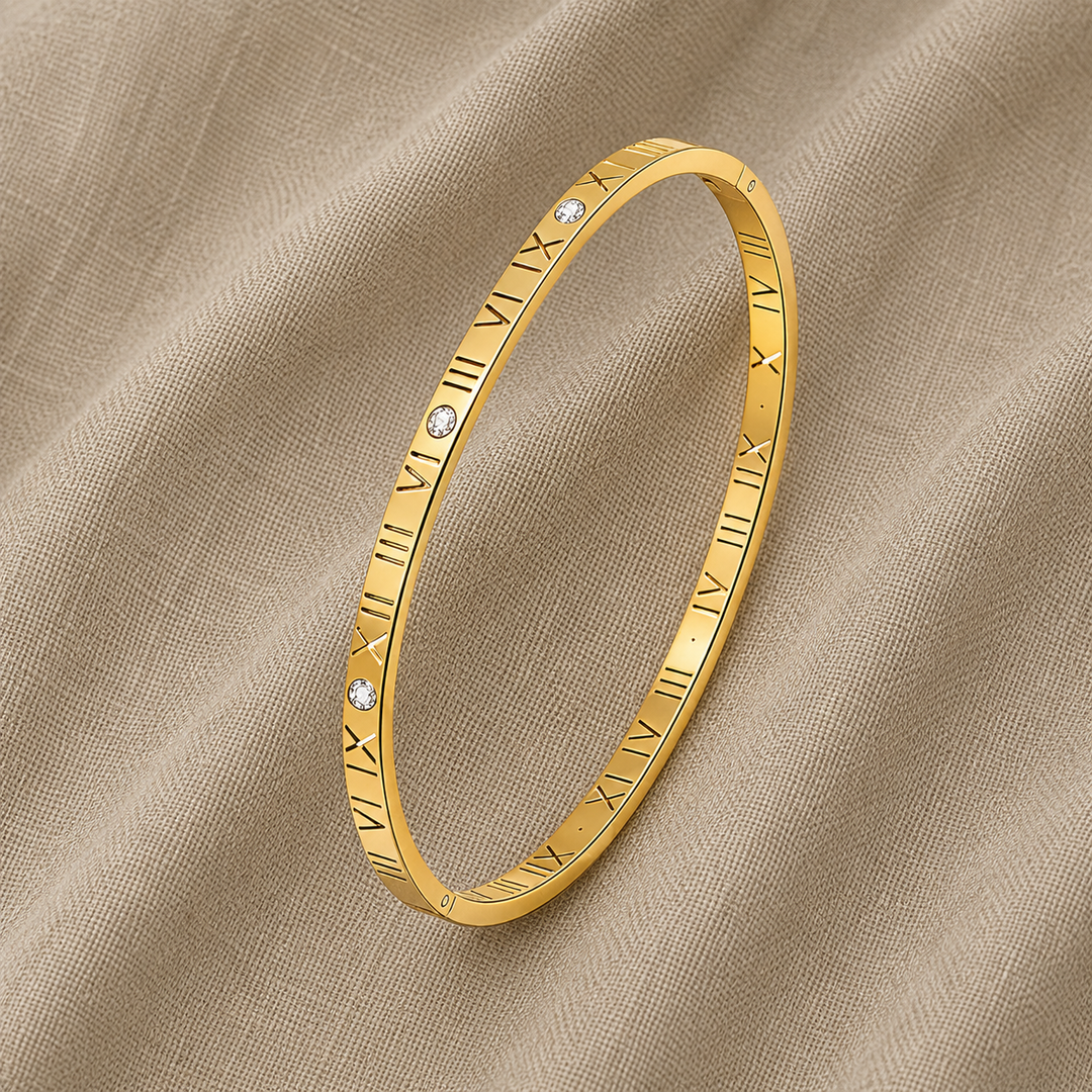 Gold Bangle Bracelet Máirín