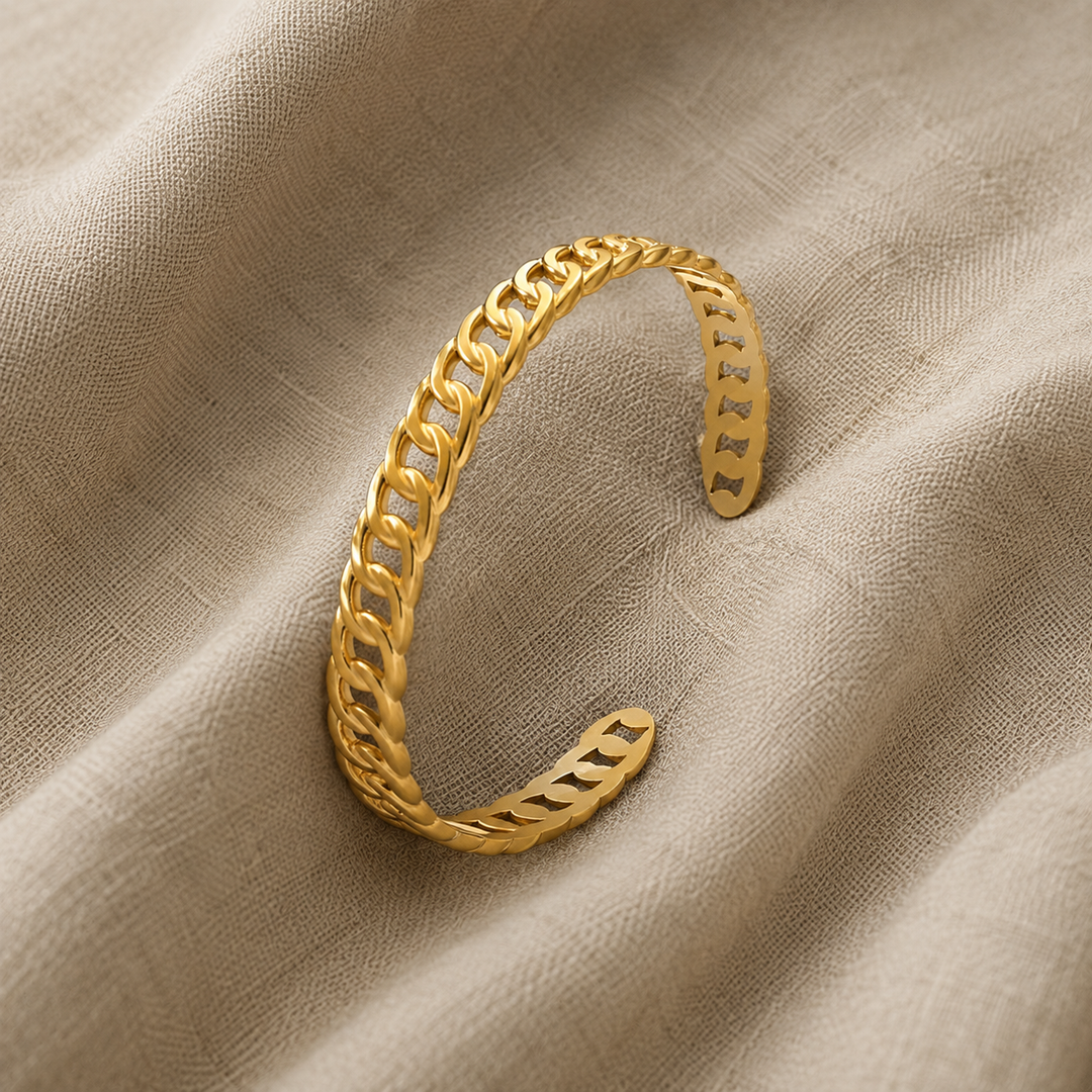 Gold Cuff Bracelet Sorcha