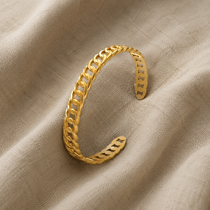 Gold Cuff Bracelet Sorcha