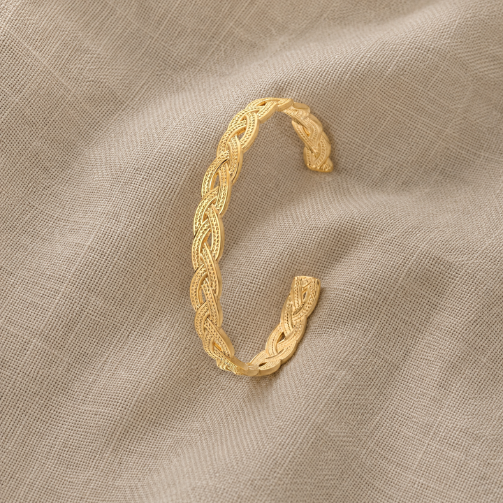 Gold Cuff Bracelet Aoibhinn