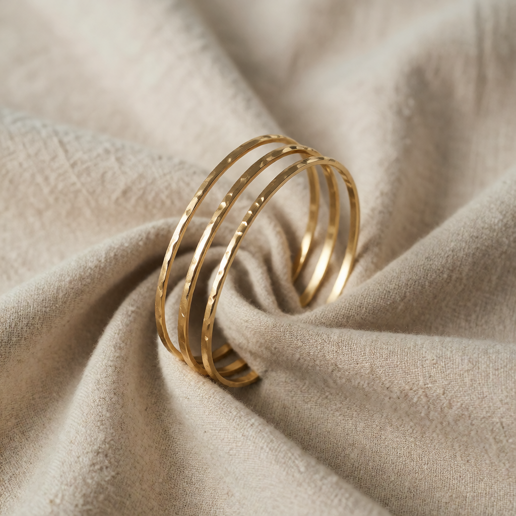 Gold Cuff Bracelet Eithne