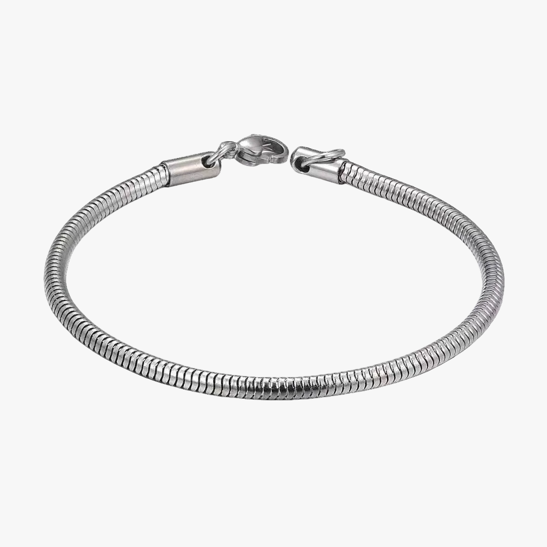 Silver Snake Chain Bracelet Ciara