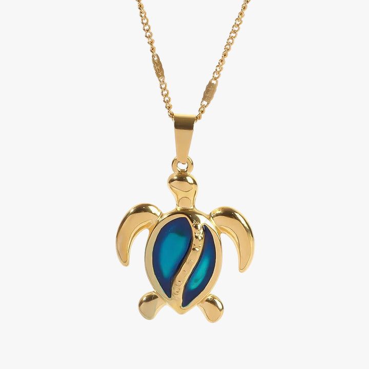 Gold Turtle Necklace Muirne