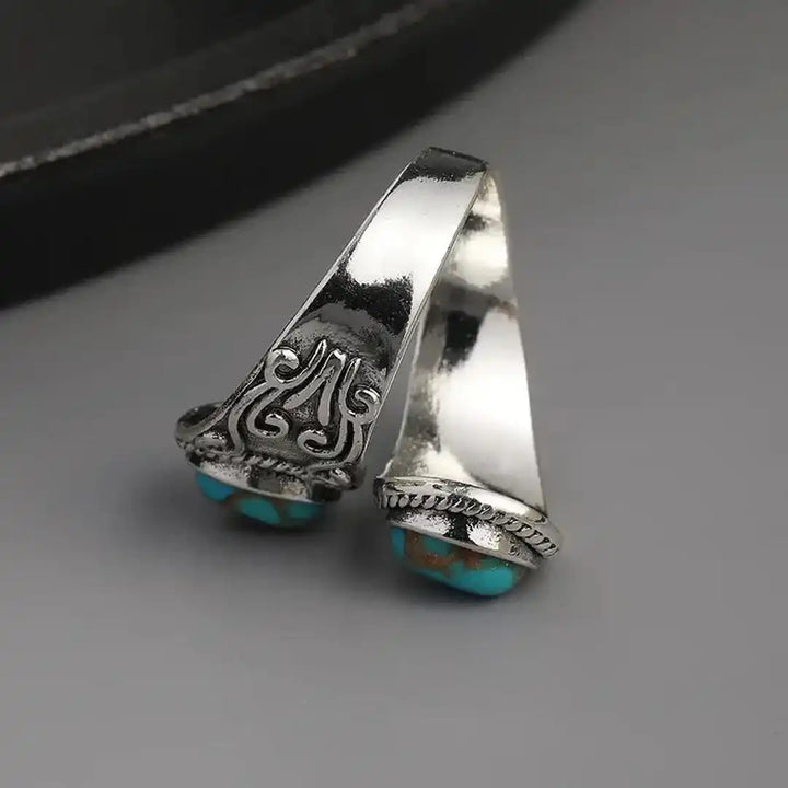 Silver Ring Fionnuala with Turquoise