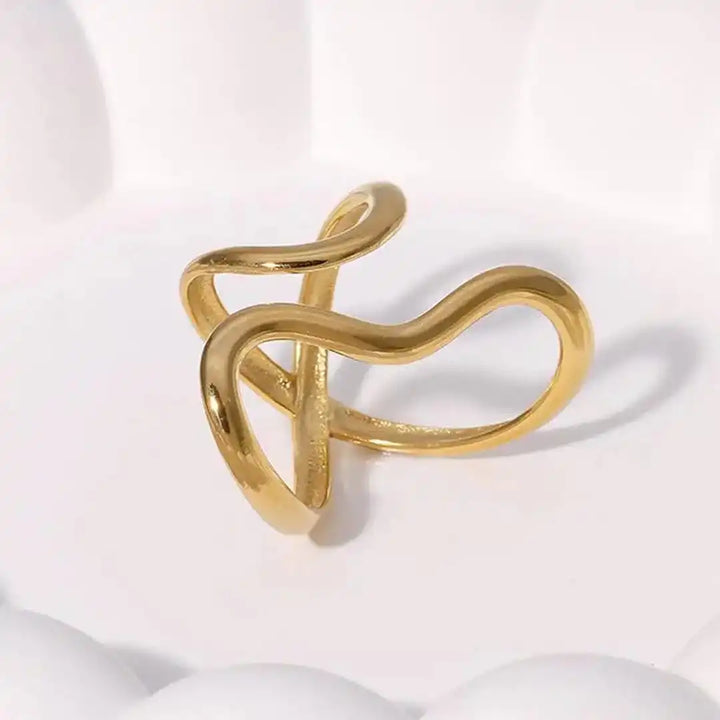 Gold Open Ring Nuala