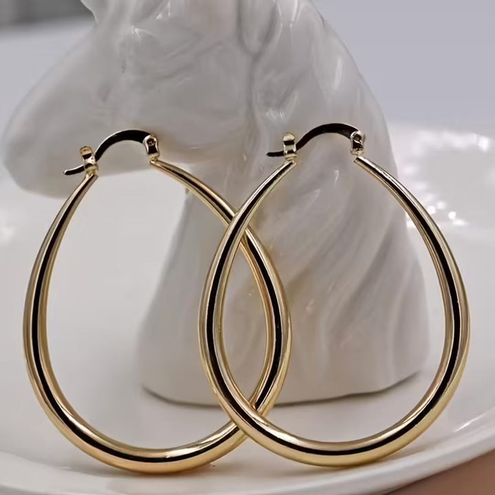 Gold Hoop Earrings Bantry