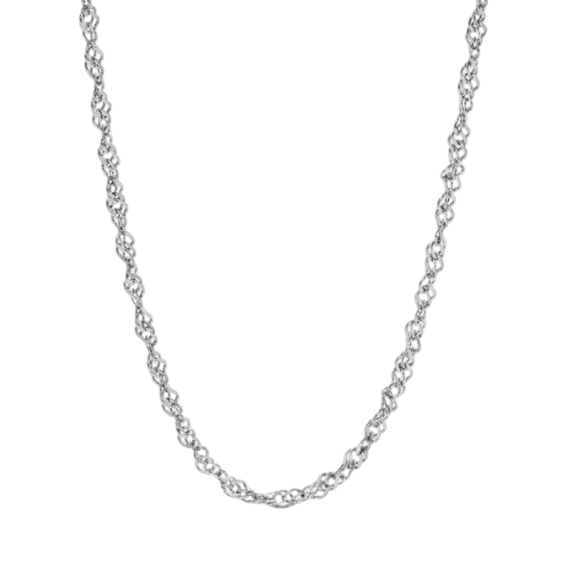Silver Chain Necklace Nóra
