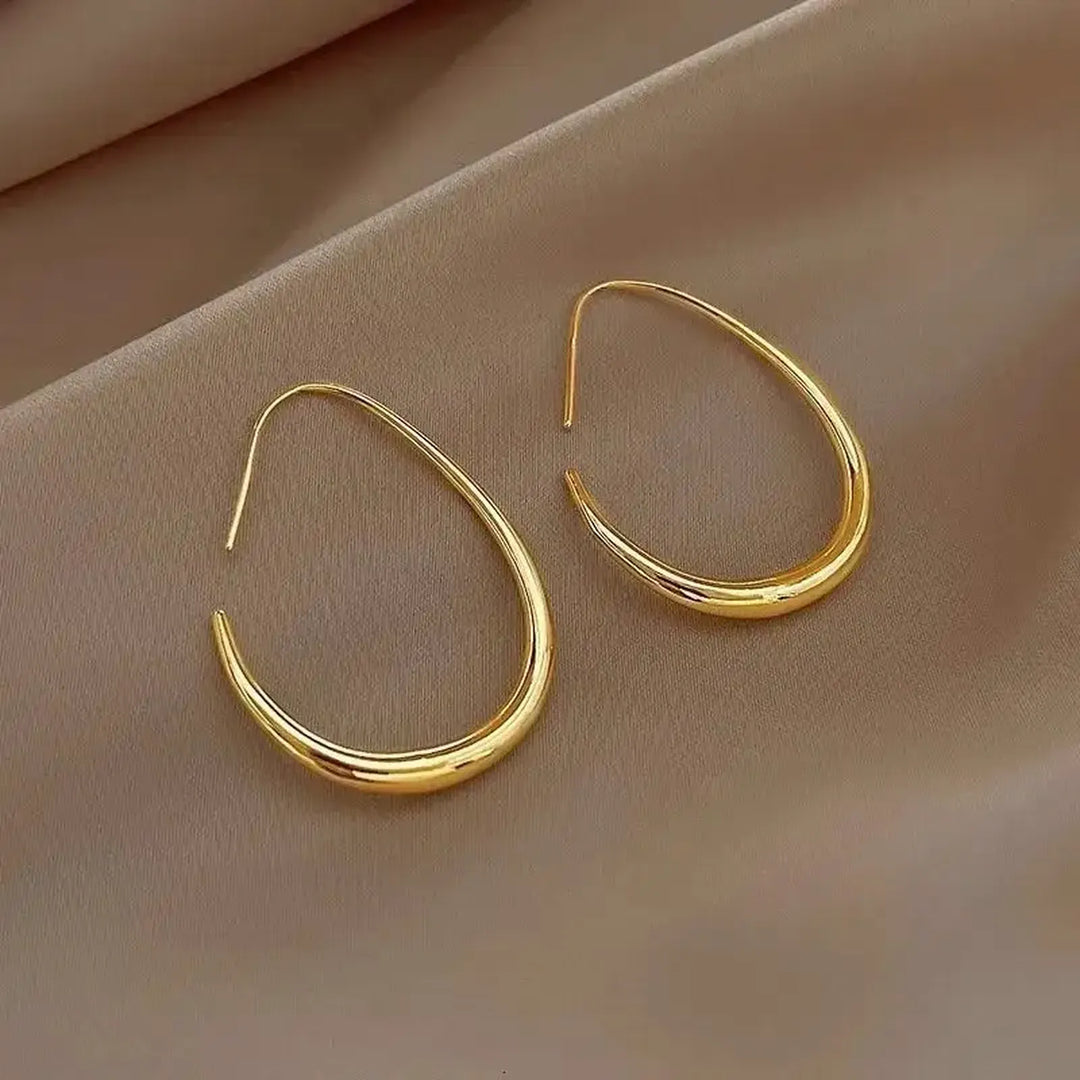 Gold Hoop Earrings Aisling