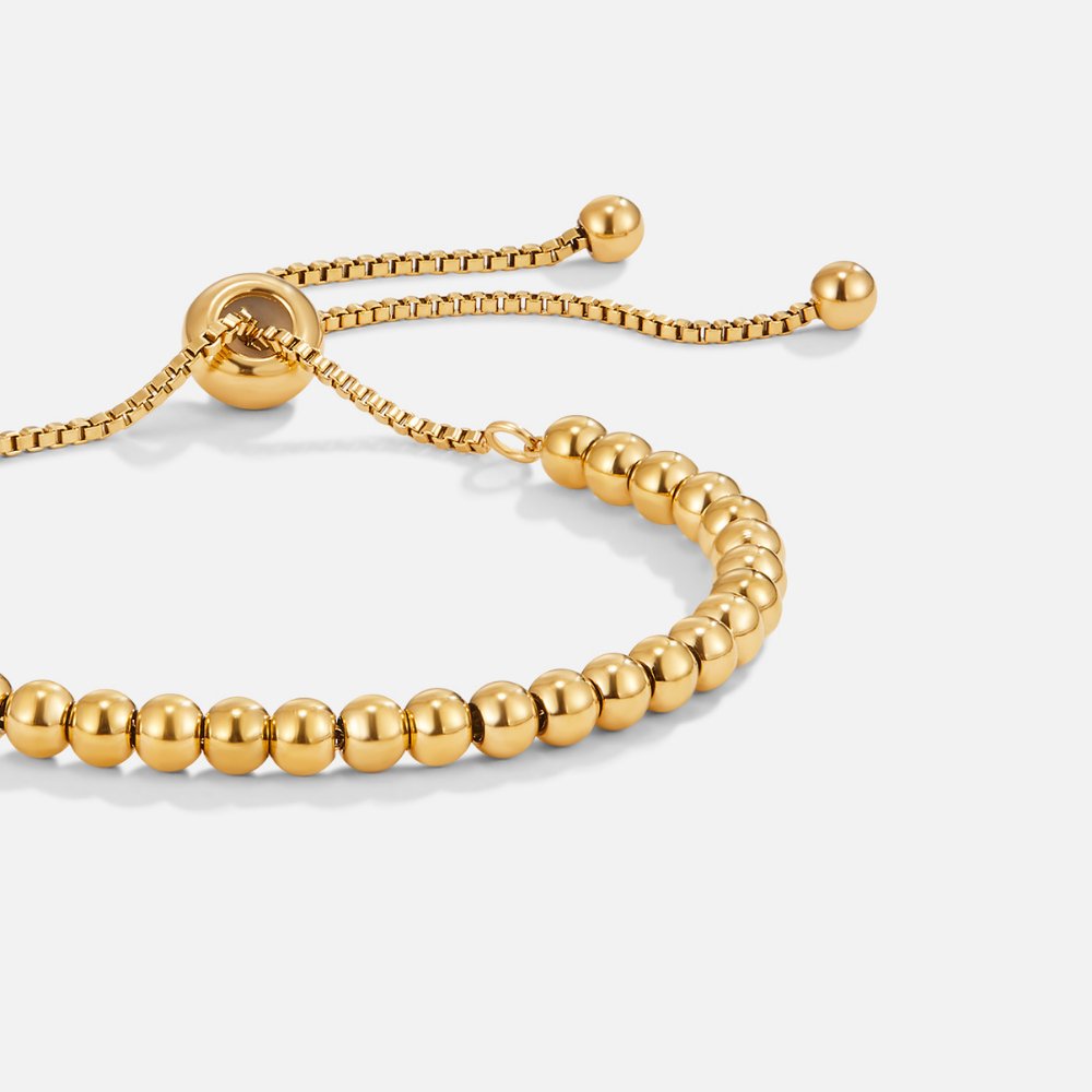 Gold Beaded Bracelet Caoimhe