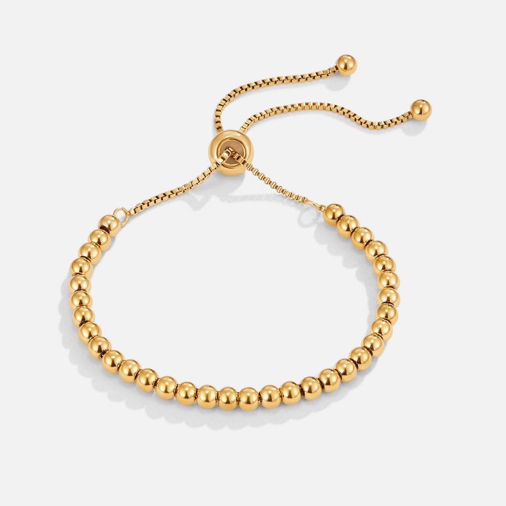 Gold Beaded Bracelet Emer