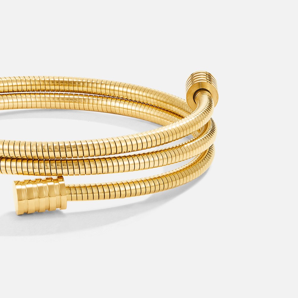 Gold Multi-Strand Coil Bracelet Órla