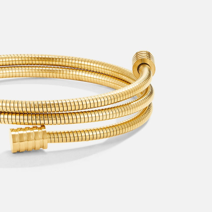 Gold Multi-Strand Coil Bracelet Órla