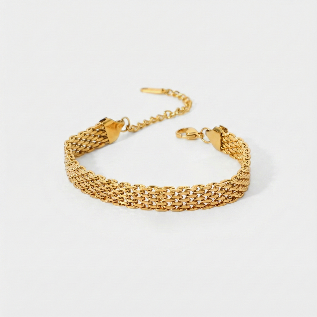 Gold Mesh Bracelet Niamh